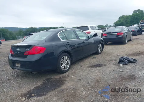 2012 Infiniti G37X из США, поврежденный, VIN JN1CV6AR0CM974477